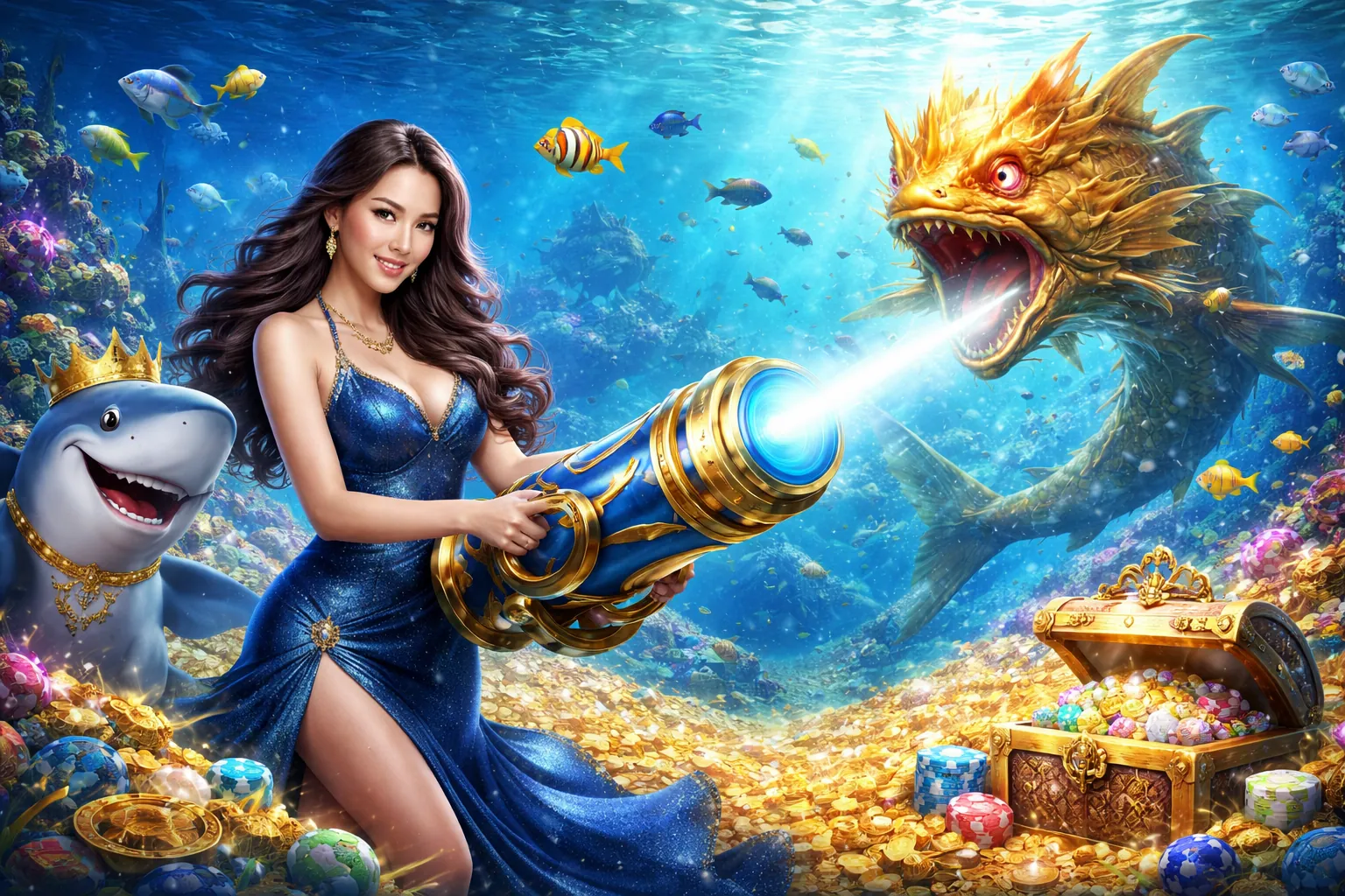 Thế giới bắn cá đổi thưởng sôi động tại XX888 Slot